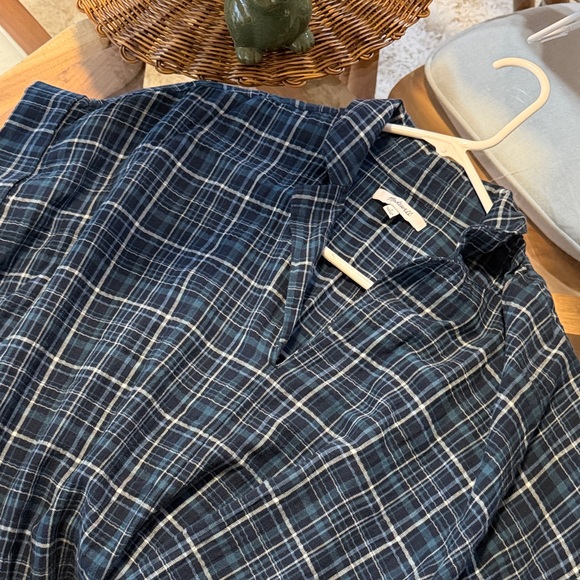 Madewell Navy Checkered Shirt - Picture 7 of 8